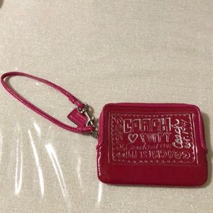 Coach Poppy wristlet